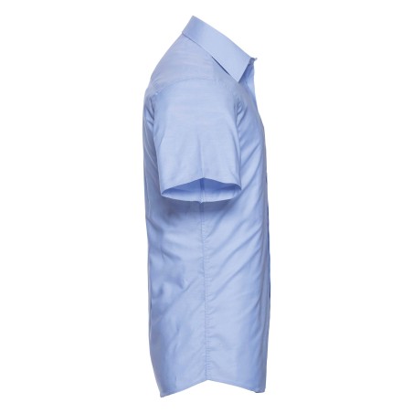 Men\\\'s Short Sleeve Tailored Oxford Shirt