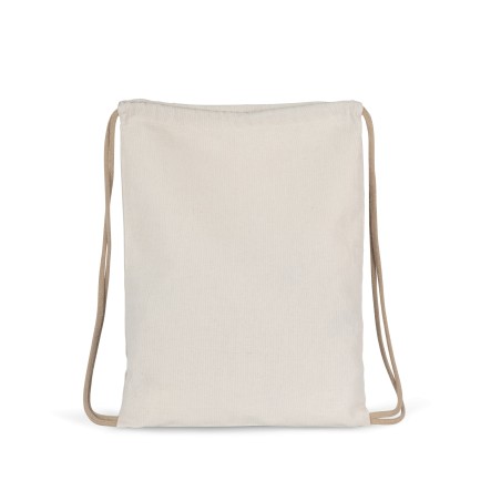 Mochila reciclada con cordones