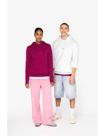 Sudadera ecorresponsable con capucha unisex 2