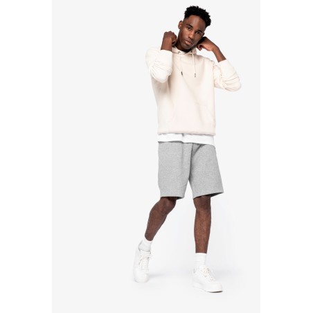 Eco-friendly unisex hooded sweatshirt