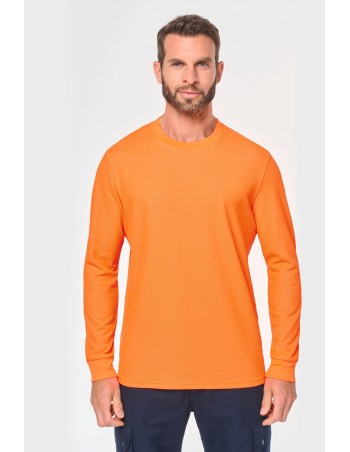 Camiseta ecorresponsable manga larga algodón/poliéster...