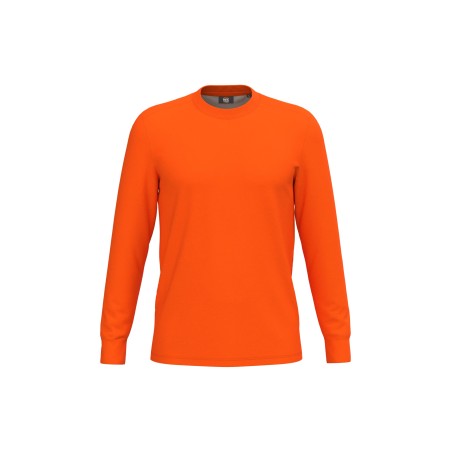 Unisex eco-friendly polycotton long-sleeved t-shirt