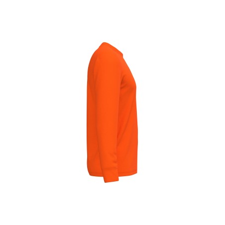 Unisex eco-friendly polycotton long-sleeved t-shirt