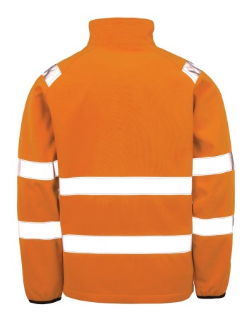 Chaqueta de seguridad softshell reciclada 2