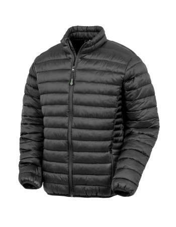 Hoodless recycled quilted jacket 2