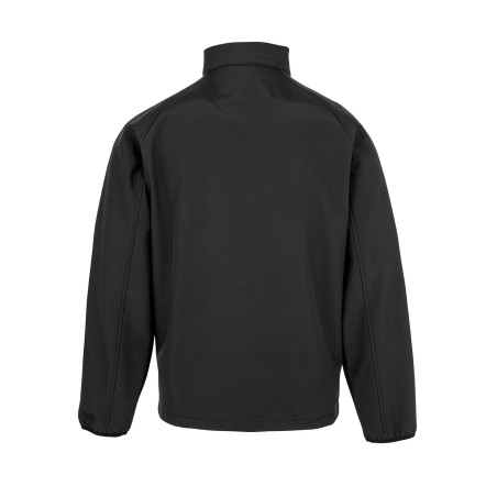 2-layer recycled softshell jacket for kids