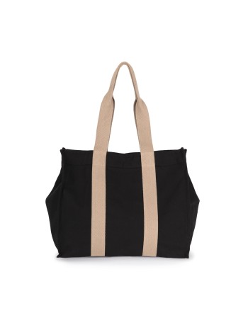 Large recycled gusseted shopping bag