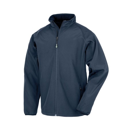 2-layer recycled softshell jacket for kids