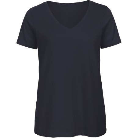 Camiseta Organic Inspire cuello de pico mujer
