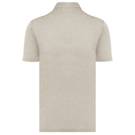 Men\\\'s knitted linen polo shirt