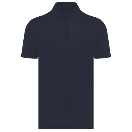 Men\\\'s knitted linen polo shirt