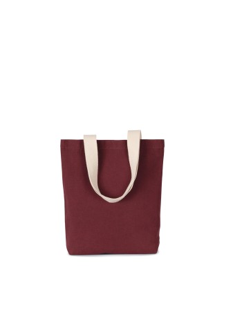 Recycled flat-bottomed shopping bag