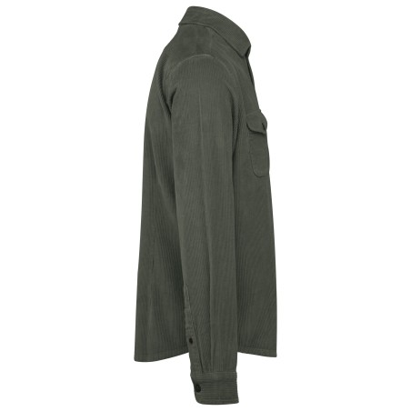 Sobrecamisa ecorresponsable efecto lavado de pana hombre