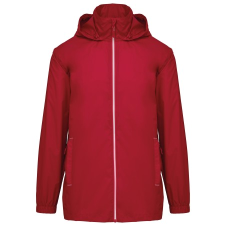 Adult unisex rain jacket