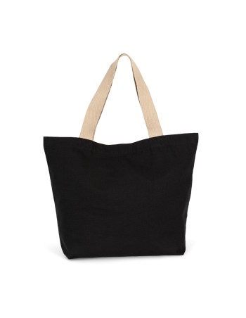 Large recycled flat-bottomed shopping bag 2