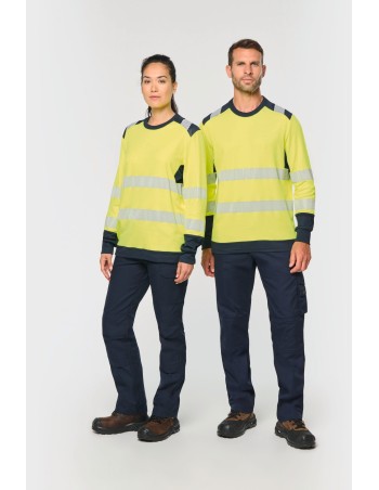 Recycled safety T-Shirt long sleeves