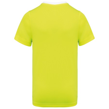 Camiseta de deporte ecorresponsable bicolor hombre