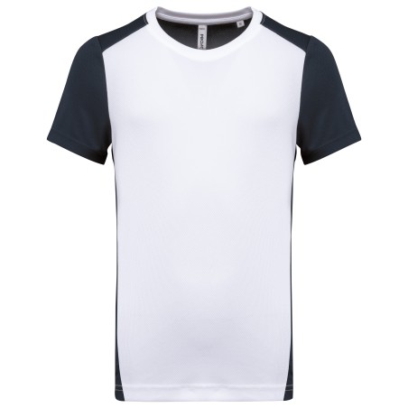 Camiseta de deporte ecorresponsable bicolor hombre