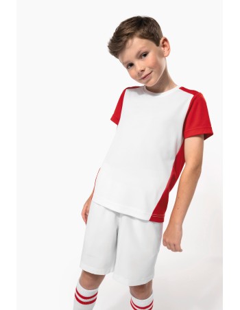 Kids Eco-friendly two-tone sport T-shirt