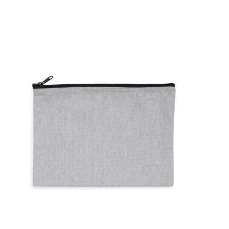 Estuche reciclado con cremallera