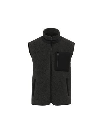 Chaleco ecorresponsable de sherpa unisex 2
