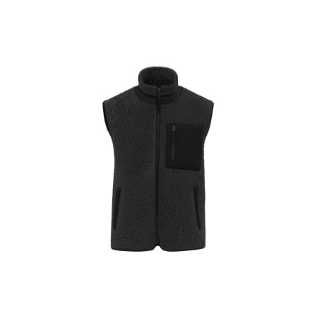 Eco-friendly unisex sherpa bodywarmer
