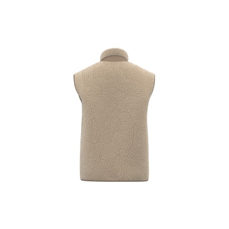 Eco-friendly unisex sherpa bodywarmer