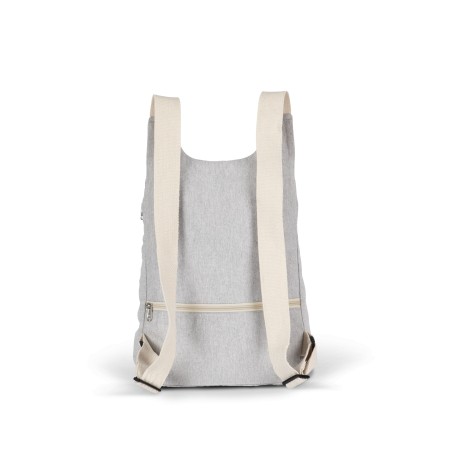 Mochila reciclada con bolsillo trasero