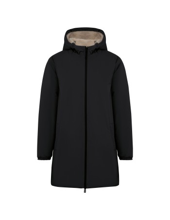 Eco-friendly unisex sherpa-lined waterproof jacket 2