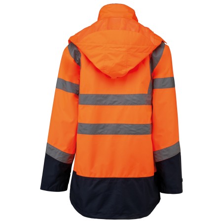 Recycled safety parka 4 in 1