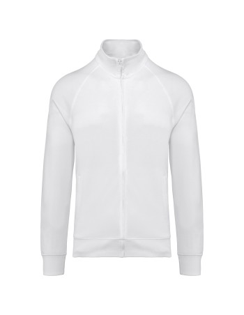 Chaqueta de felpa de algodón mangas raglán unisex 2