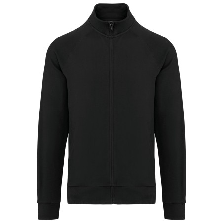 Unisex cotton cadet jacket raglan sleeves