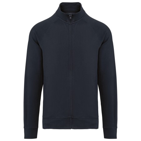 Unisex cotton cadet jacket raglan sleeves