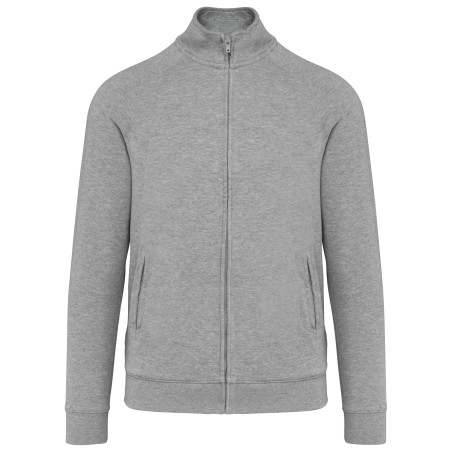 Unisex cotton cadet jacket raglan sleeves