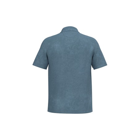 Eco-friendly men\\\'s Terry Towel polo shirt