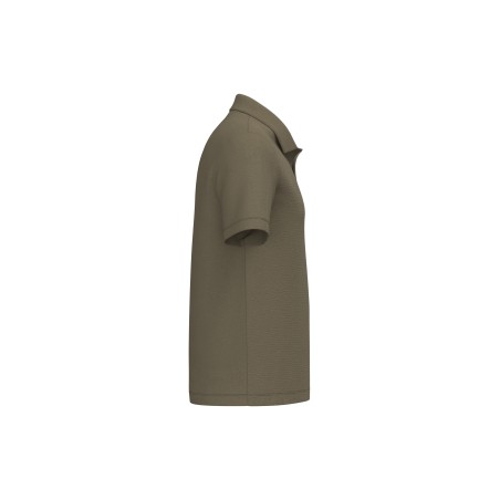 Eco-friendly men\\\'s Terry Towel polo shirt