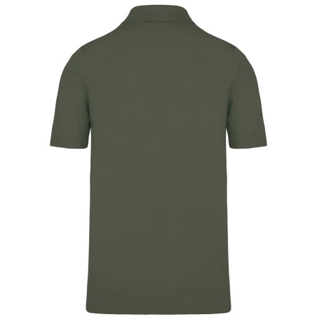 Polo ecorresponsable de punto hombre