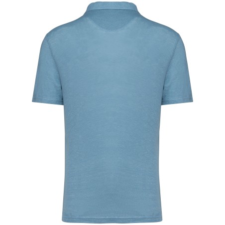 Polo de lino hombre