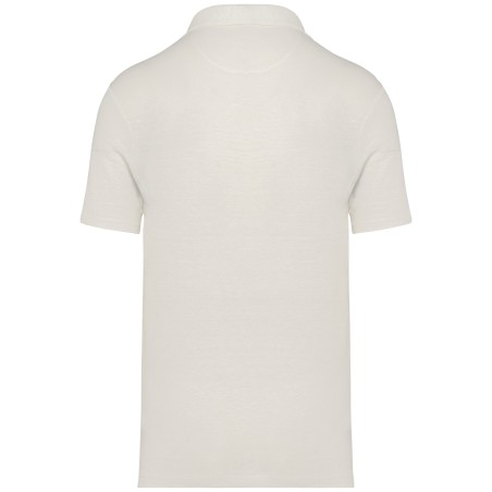 Men’s linen polo shirt
