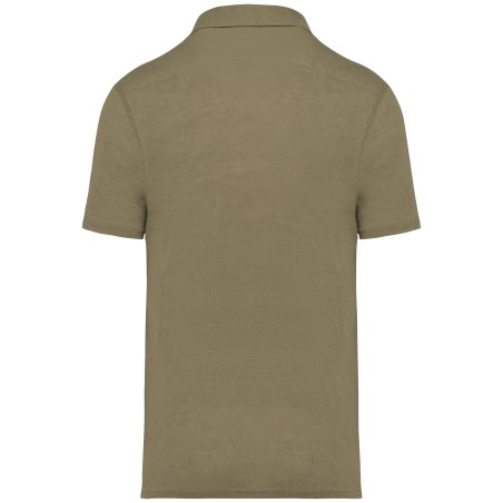 Men’s linen polo shirt