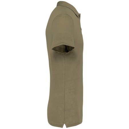 Men’s linen polo shirt