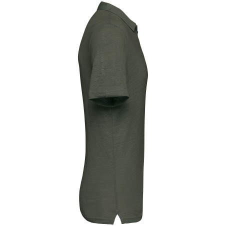 Polo de lino hombre
