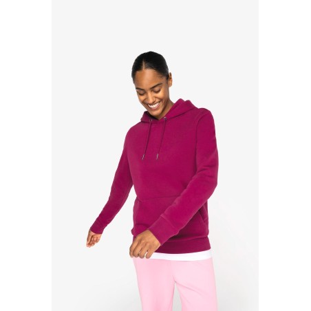 Sudadera ecorresponsable con capucha unisex