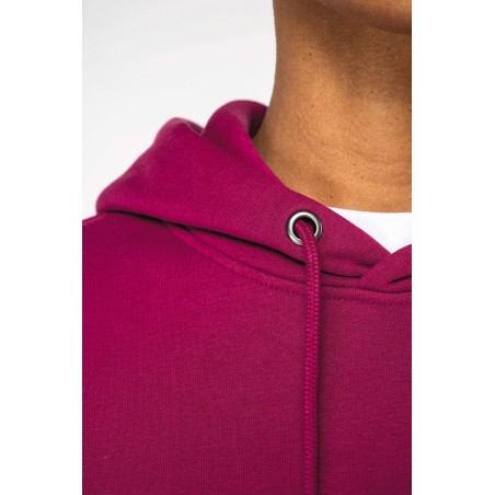 Sudadera ecorresponsable con capucha unisex