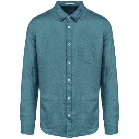 Camisa de lino hombre