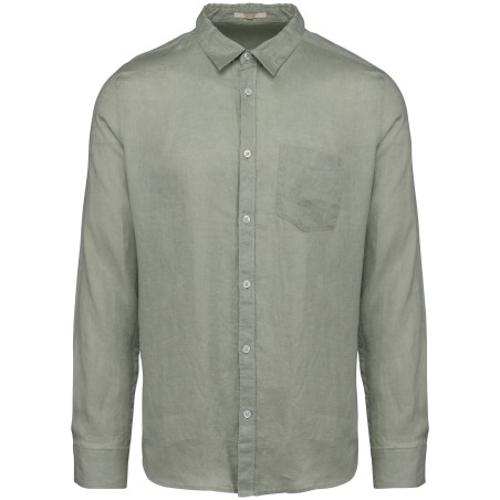 Camisa de lino hombre