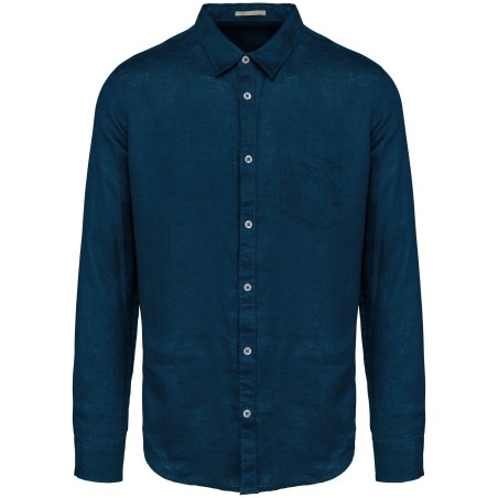 Camisa de lino hombre