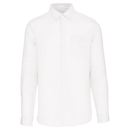 Camisa de lino hombre