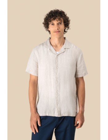 Camisa de lino hombre