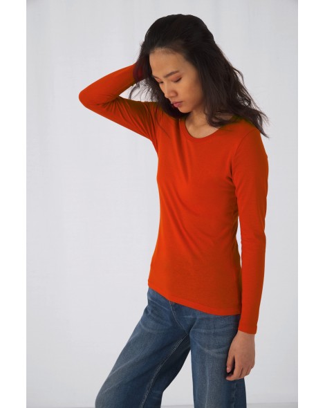 Camiseta orgánica Inspire manga larga mujer